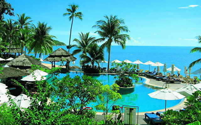 Отель у побережья в Таиланде